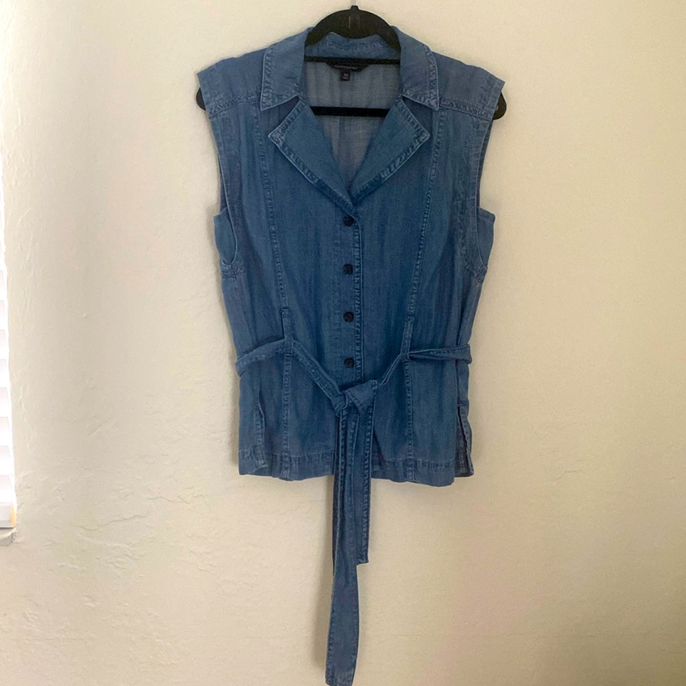 Banana Republic Chambray Top, Size XS